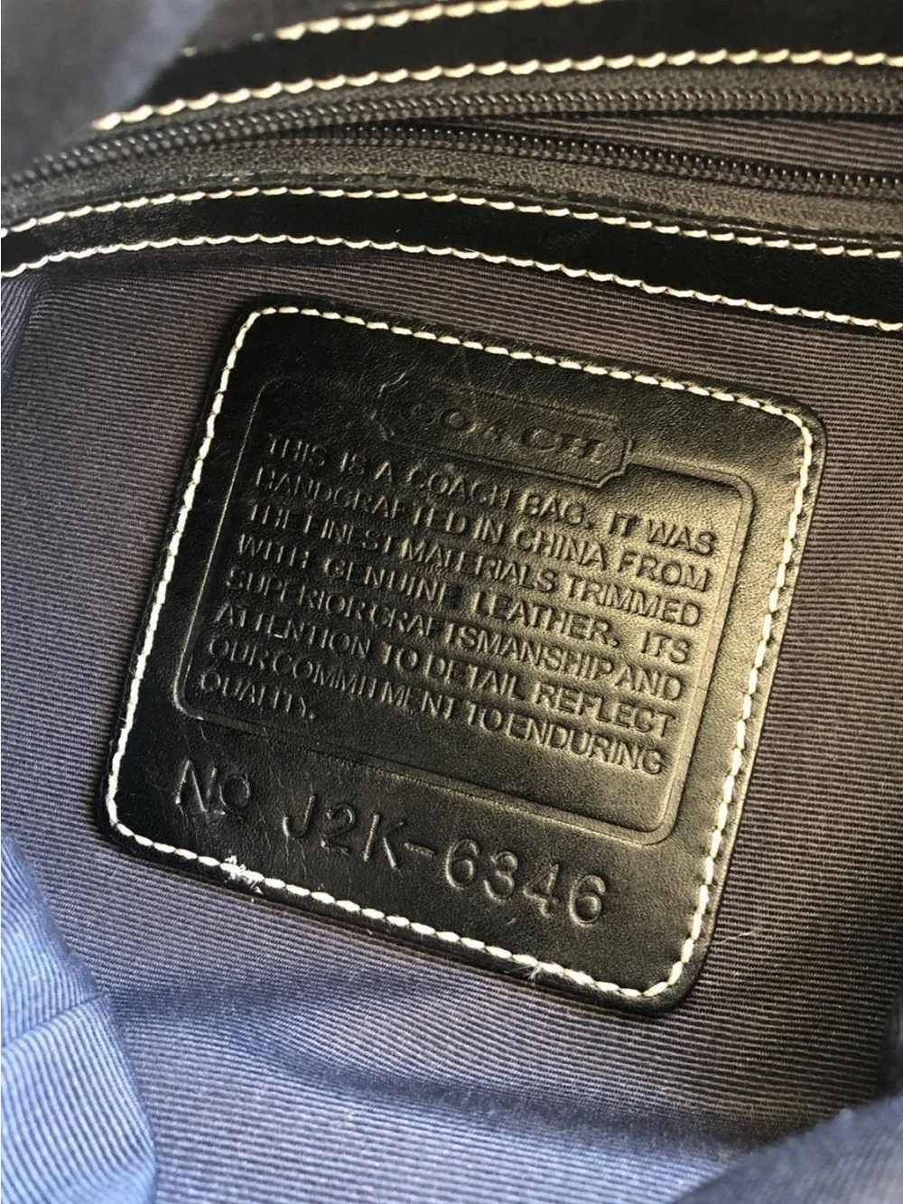 Coach Black Signature Canvas Shoulder Bag